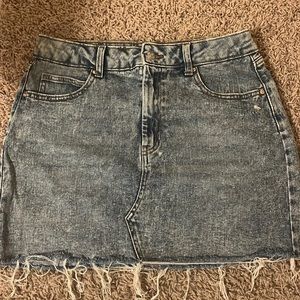 Denim skirt